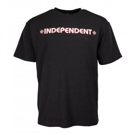 Independent T-Shirt Bar Cross Black at BAYSIXTY6 Skate Shop