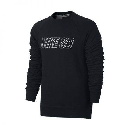 Nike SB Everett Reveal Crew Top Black White at BAYSIXTY6 Skate Shop