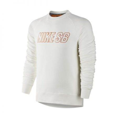 Nike SB Everett Reveal Crew Top Ivory Clay Orange at BAYSIXTY6 Skate Shop