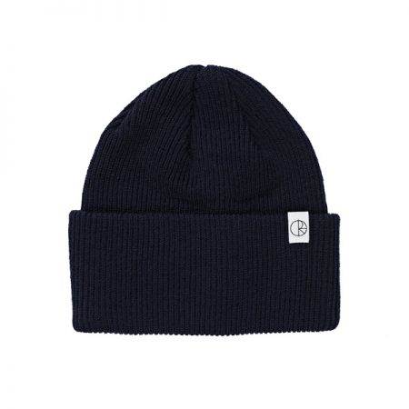 Polar Skate Co Merino Wool Beanie Navy at BAYSIXTY6 Skate Shop