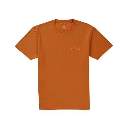 Polar Skate Co Stroke Tee Caramel at BAYSIXTY6 Skate Shop