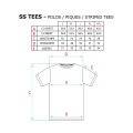 Polar Skate Co Tee Sizing at BAYSIXTY6 Skate Shop