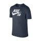 821946-471 Nike SB Logo T-Shirt Thunder Blue White at BAYSIXTY6 Skate Shop f