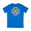 INA-YTE-0246 Independent Youth Bar Cross Tee Royal at BAYSIXTY6 Skate Shop b