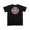INA-YTE Independent Youth Bar Cross Tee Black at BAYSIXTY6 Skate Shop b