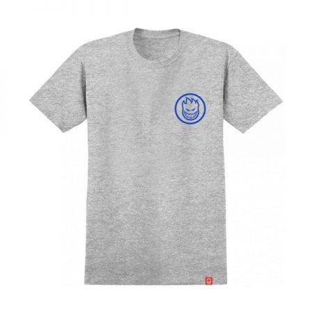Spitfire T Shirt Classic Swirl Athletic Heather/White at BAYSIXTY6 Skate Shop