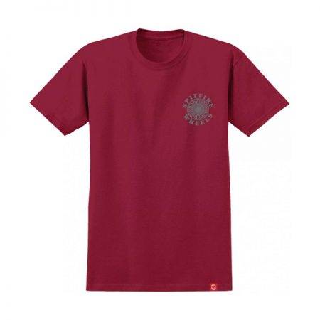 Spitfire Tee Shirt OG Classic Cardinal White Grey at BAYSIXTY6 Skate Shop