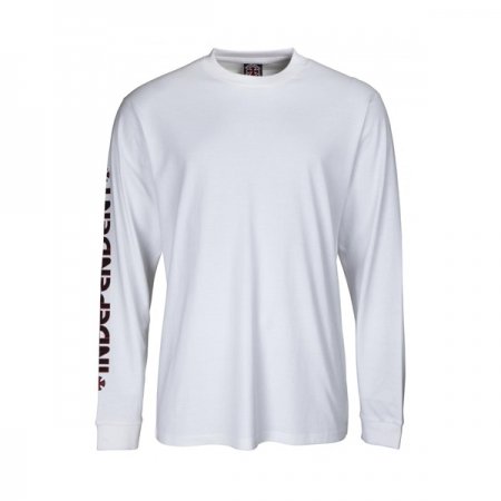INA-LTE Independent Longsleeve Bar Cross T Shirt White at BAYSIXTY6 Skate Shop f