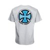 INA-TEE Independent 2 Colour TC Tee Athletic Heather at BAYSIXTY6 Skate Shop b
