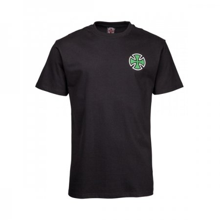 INA-TEE Independent BTG Cross Tee Black at BAYSIXTY6 Skate Shop f