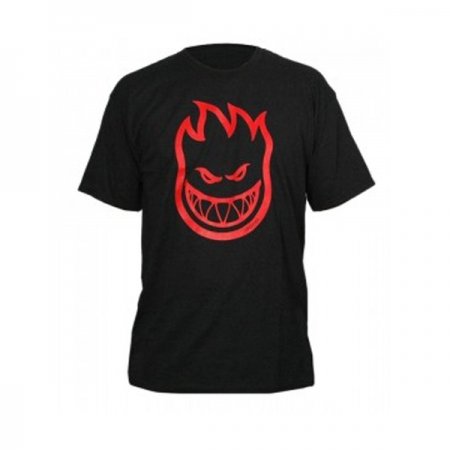 Spitfire Bighead T Shirt Black at BAYSIXTY6 Skate Shop