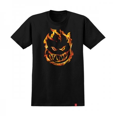 Spitfire Youth T Shirt 451 Black at BAYSIXTY6 Skate Shop