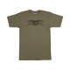 Anti Hero Basic Eagle Military Green/Black T Shirt at BAYSIXTY6 Skate Shop