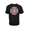 INA-TEE Independent Bar Cross T Shirt Black at BAYSIXTY6 Skate Shop b