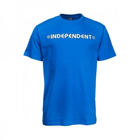 INA-TEE Independent Bar Cross T Shirt Royal at BAYSIXTY6 Skate Shop f