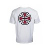 INA-TEE Independent Bar Cross T Shirt White at BAYSIXTY6 Skate Shop b