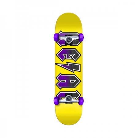 Real Deeds SM Complete Skateboard Yellow 7.5" at BAYSIXTY6 Skate Shop
