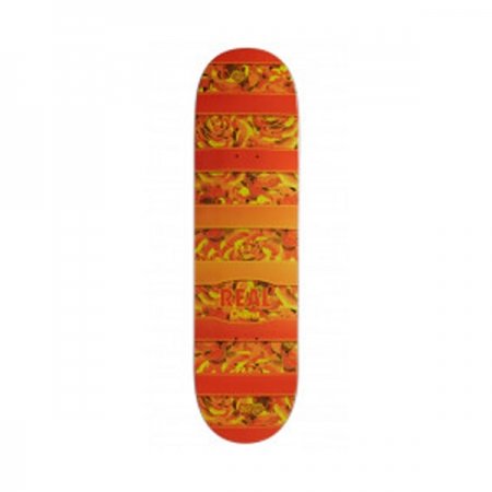 Real Low Pro Chima Flowery Deck Orange 8.25" at BAYSIXTY6 Skate Shop