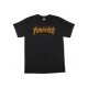 Thrasher T Shirt Flame Halftone Black at BAYSIXTY6 Skate Shop