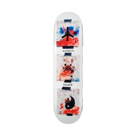 Numbers Edition 5 Silvas S2 Deck 8.3 at BAYSIXTY6 Skate Shop