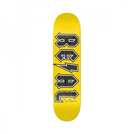 Real Deeds Signature Busenitz Deck Yellow 8.25 at BAYSIXTY6 Skate Shop f