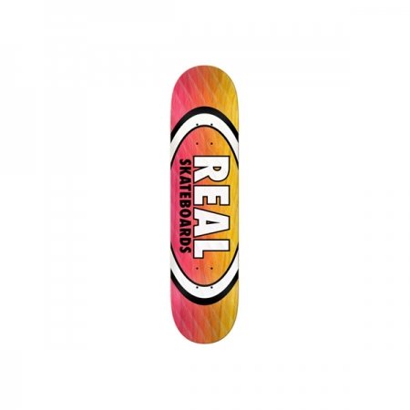 Real Parallel Fade Oval Yellow/Pink Deck 8.5 at BAYSIXTY6 Skate Shop