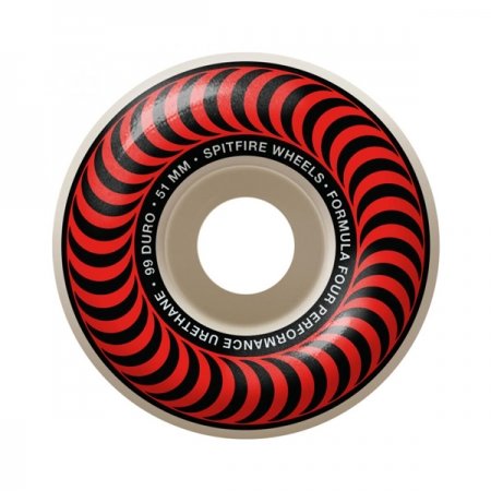 Spitfire Formula Four Classics 99DU 51MM Red at BAYSIXTY6 Skate Shop f