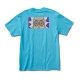 Primitive Rick Hypno Eyes T-Shirt in Pacific Blue at BAYSIXTY6 Skate Shop