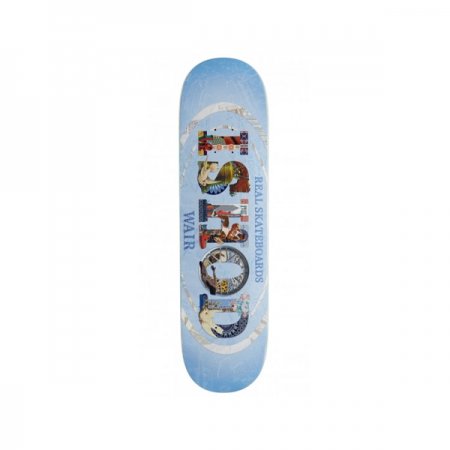 Real Ishod Cut And Paste Pro Oval Blue Deck 8.5 at BAYSIXTY6 Skate Shop