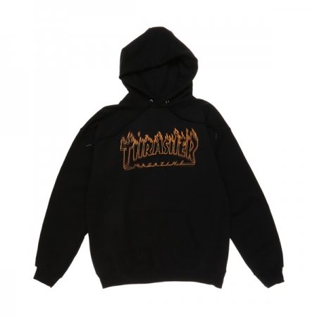 Thrahser Richter Hoodie Black at BAYSIXTY6 Skate Shop