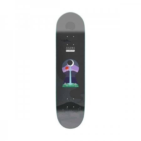 Numbers Miles Silvas Series One Deck 8.28 at BAYSIXTY6 Skate Shop