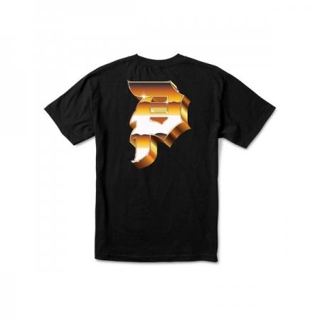 Primitive Heavyweight Dirty P T Shirt Black at BAYSIXTY6 Skate Shop b