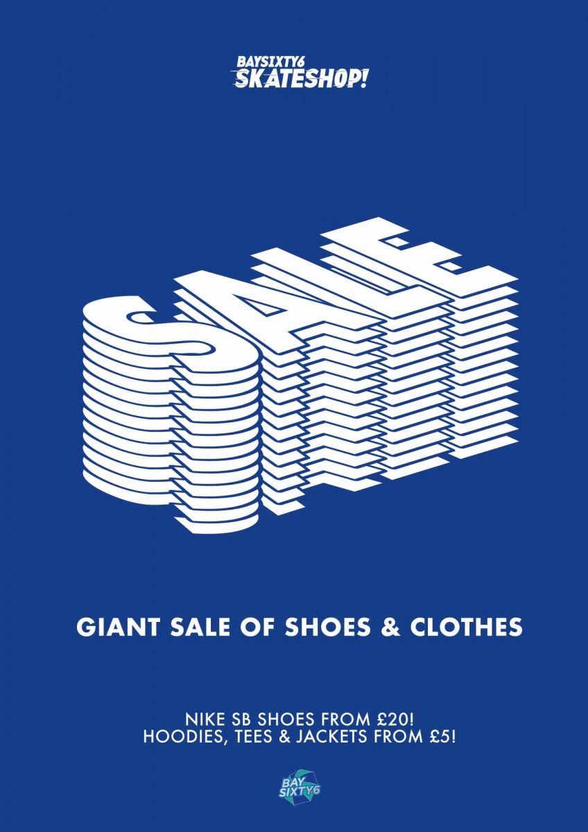 Giant Sale Shoes Clothing at BAYSIXTY6 Skate Shop