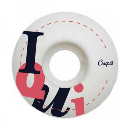 Crupie Apex Flatspot Resist Wheels IQ 52mm at BAYSIXTY6 Skate Shop