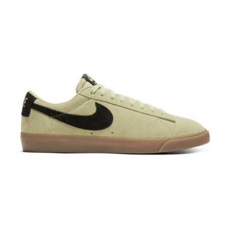 Nike SB Blazer Low GT Olive Aura Gum at BAYSIXTY6 Skate Shop r