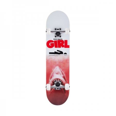 Girl Complete Shark Attack Red Sean Malto 7.75" at BAYSIXTY6 Skate Shop
