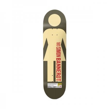 Girl Deck Grid OG Simon Bannerot 7.75" at BAYSIXTY6 Skate Shop