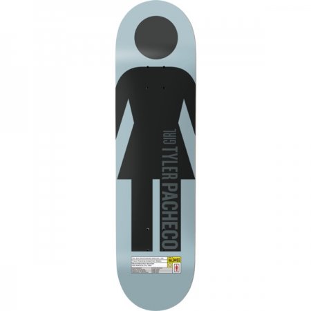 Girl Deck Grid OG Tyler Pacheco 8.375" at BAYSIXTY6 Skate Shop