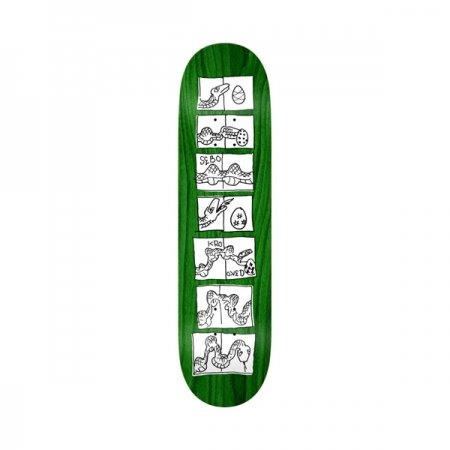 Krooked Pro Deck Sebo Gluhton 8.25 at BAYSIXTY6 Skate Shop