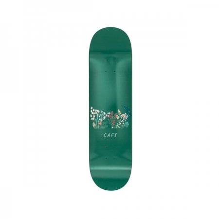 Skateboard Cafe Flower Bed Deck Forest Green 8.25" at BAYSIXTY6 Skate Shop