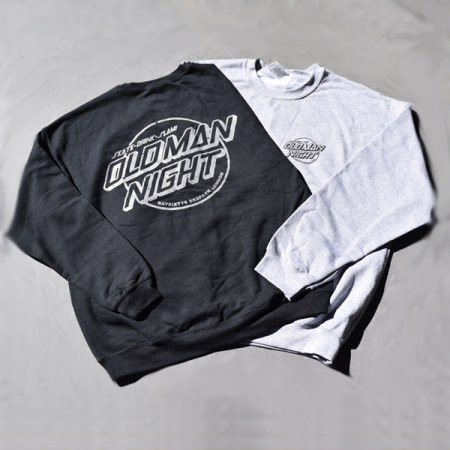 Old Man Night Crewneck Black at BAYSIXTY6 Skate Shop