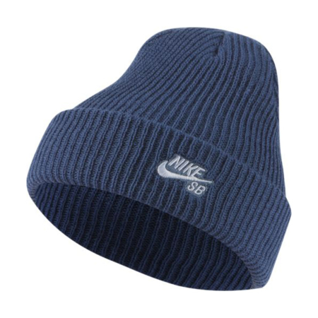 Nike SB Fisherman Beanie Mystic Navy White at BAYSIXTY6 Skate Shop f