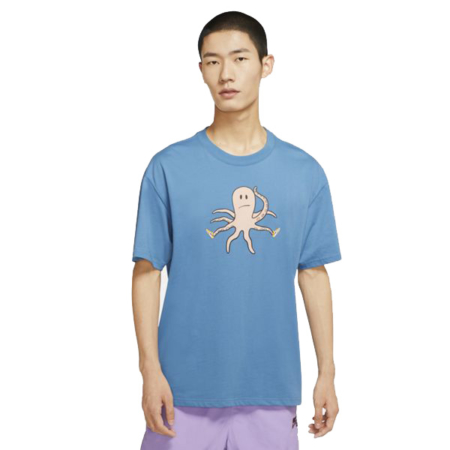 Nike SB Octopus Mens Skate Tee Blue at BAYSIXTY6 Skate Shop