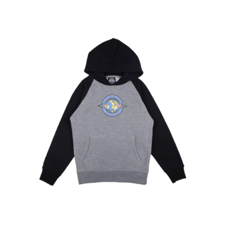 Independent Youth Essence Hoodie Black Heather Grey at BAYSIXTY6 Skate Shop.