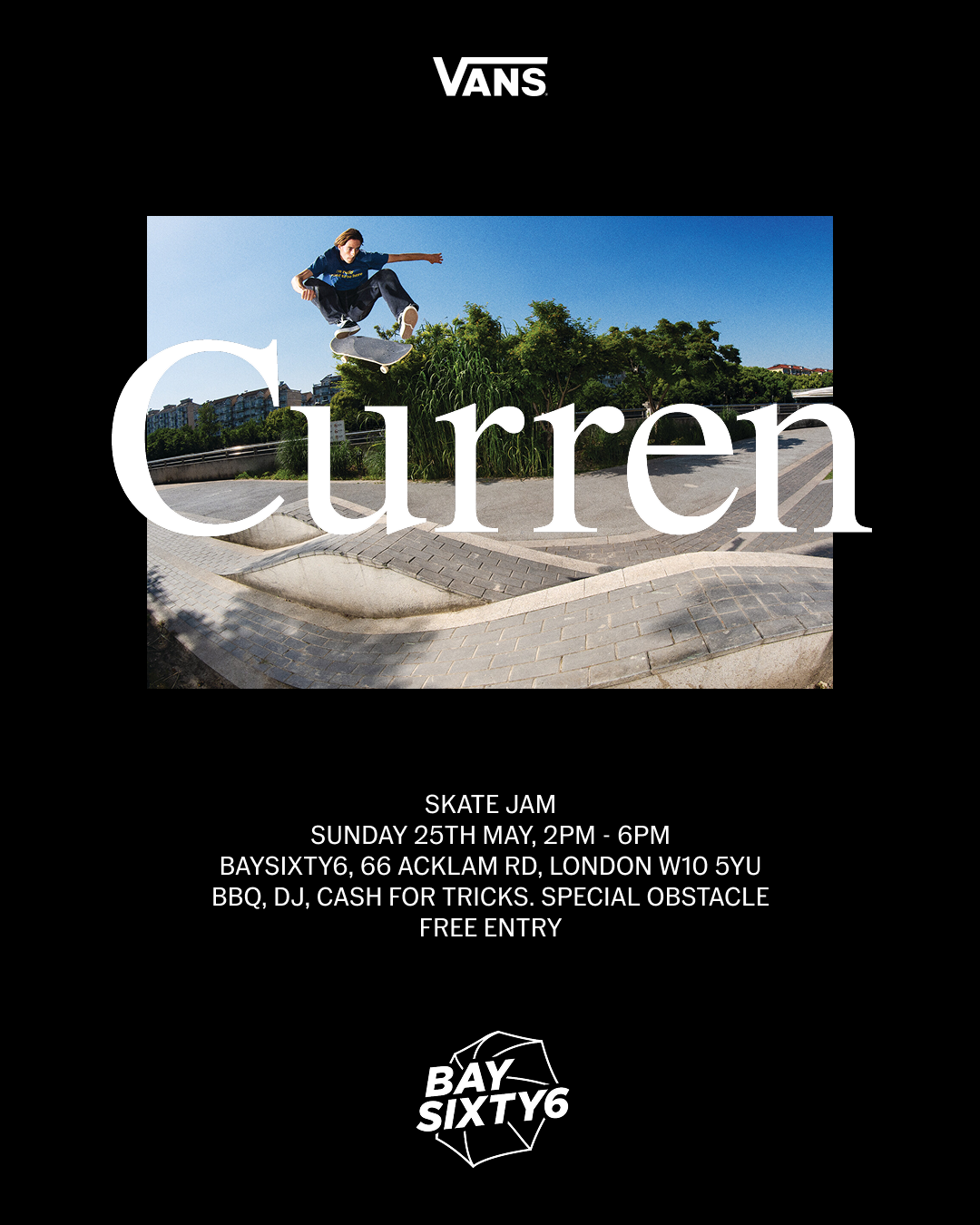 Curren Skate Jam flyer m