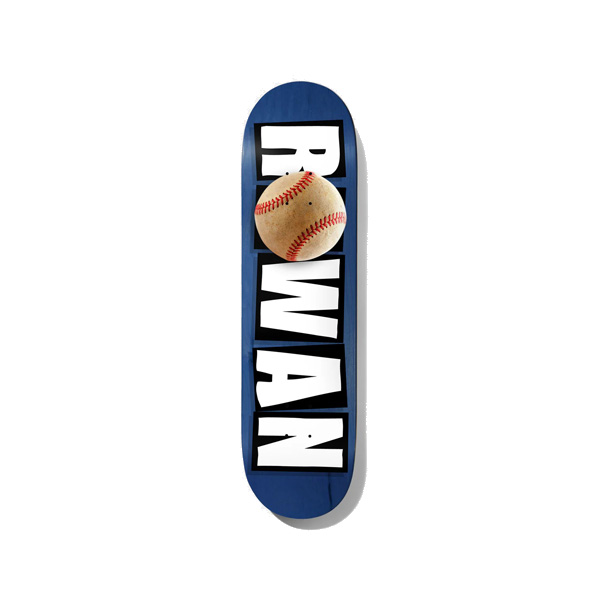 Baker Rowan Icon No Hitter Skateboard Deck 8.25