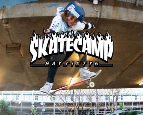 Booking NOW Christmas & New Year Skate Camp 2025-6 at BAYSIXTY6