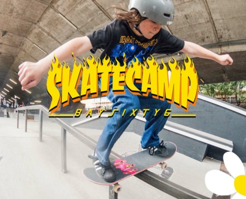 Drop In to Skate Camp this Spring 2026 at BAYSIXTY6 Skate Park slider