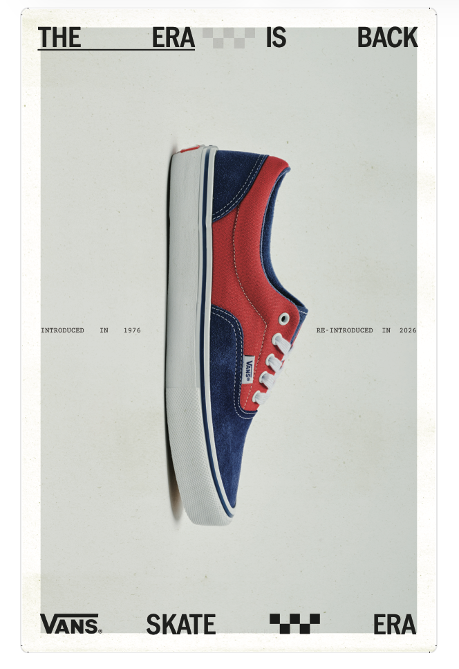 Vans Era at BAYSIXTY6 Skate Shop intro