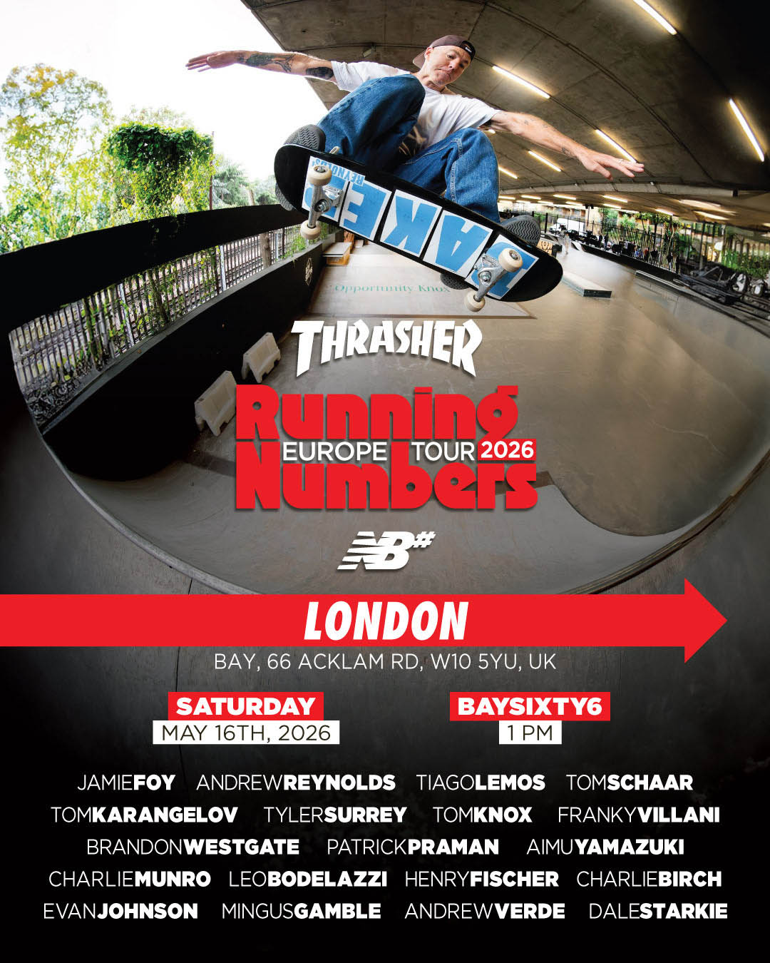 New Balance Running Numbers Tour 2026 at BAYSIXTY6 - BAYSIXTY6